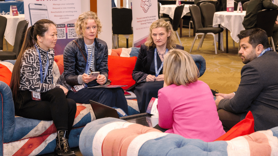 Networking Discussion on the Sofa