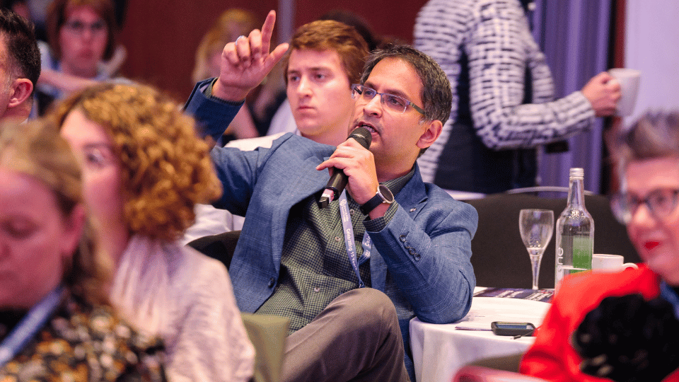 Attendee Asking Questions