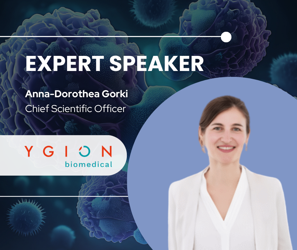 Anna Dorothea Gorki, Chief Scientific Officer at YGION, speaking on neoantigen vaccine development